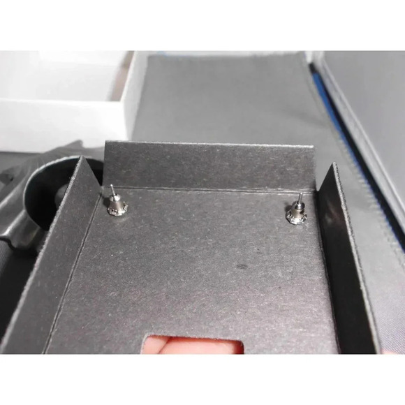 New 3 & 1 Picture Frame Earring Necklace Set Sand Dollar Sea Shell Design - Picture 4 of 4